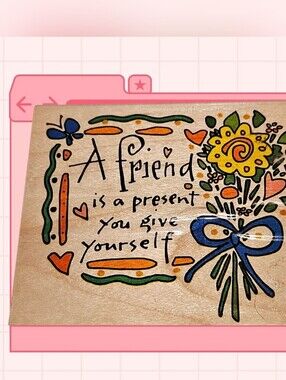 Rubbers Stamp  Friendship Theme by Kathy Davis Designs
